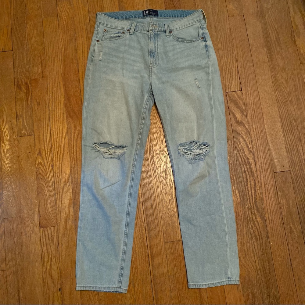Gap boyfriend jeans light wash